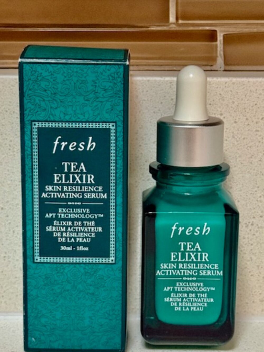 🍵✨ NIB Fresh Tea Elixir Skin Resilience Activating Serum 1 oz ✨🍵
